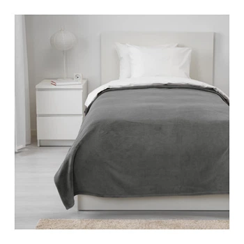 Покрывало серый 150x250 см ikea trattviva (303.496.78)