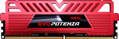 Модуль памяти для компьютера DDR4 16GB 3200 MHz Evo Potenza Red Geil (GPR416GB3200C16ASC)