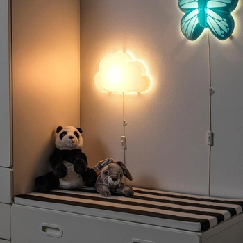 Светильник настенный IKEA (ИКЕА) UPPLYST облако бра светодиодный Белый 304.245.16