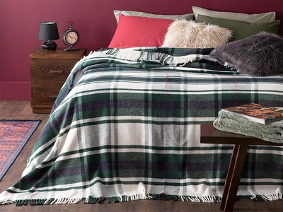 Плед English Home Mackenzie 150х200 см зеленый