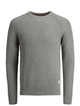 Джемпер Jack & Jones JORFUEL KNIT CREW NECK LTN XL Серый 12180413LightGrey