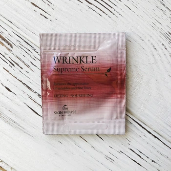Пробник Питательная сыворотка с женьшенем The Skin House Wrinkle Supreme Serum, 2 мл
