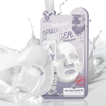 Маска Молочно-Цветочная ELIZAVECCA Milk Deep Power Ring Mask Pack, 23 мл