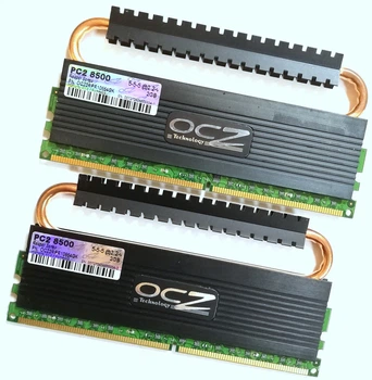 Пара оперативной памяти OCZ Reaper DDR2 4Gb (2Gb+2Gb) 1066MHz PC2 8500U 2R8 CL5 (OCZ2RPR10664GK) Б/У