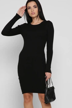 Сукня жіноча трикотажна Carica KP-6565-8 59160 ONE SIZE чорний