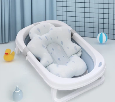 Антискользящая подушка для купания малыша GENESIS BABY GB009 (голубая)