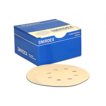 Папір для сухого шлифування Smirdex 510 круг 125 мм зерно 500, 5 шт.