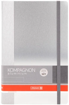 Записная книга Brunnen Компаньйон Aluminium А5 96 листов (10 552 20 05)