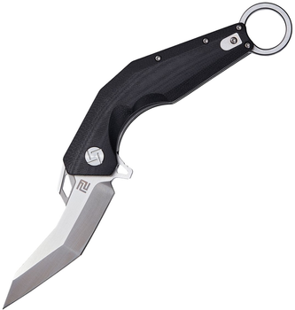 Нож Artisan Cutlery Cobra SW, D2, G10 Polished Black (27980147)