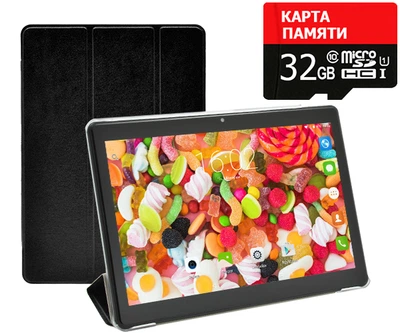 Планшет MiXzo MX1041 4G + Чехол вкладыш + Карта памяти 32GB