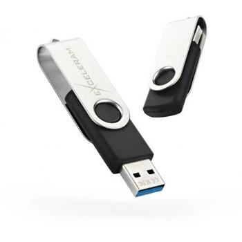 USB флеш накопитель eXceleram 16GB P1 Series Silver/Black USB 3.1 Gen 1 (EXP1U3SIB16)