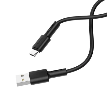 Кабель Borofone BX31 USB to Type-C 1m черный