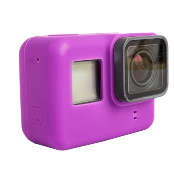 Силіконовий чохол для GoPro HERO7, HERO6 та HERO5 без рамки SHOOT XTGP347M Фіолетовий