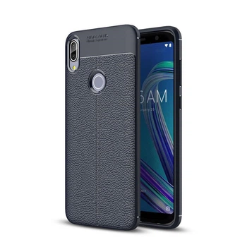 Чехол Touch для Asus Zenfone Max Pro (M1) / ZB601KL / ZB602KL / x00td бампер Auto Focus синий