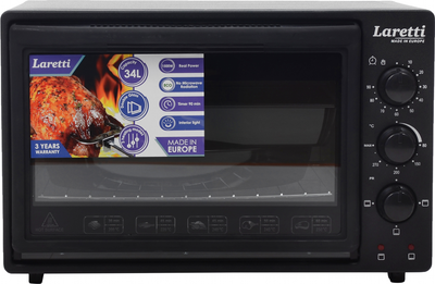 Електрична піч LARETTI LR-EC3403 Black