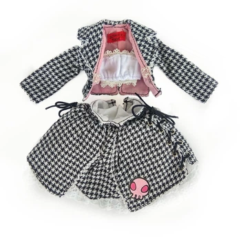 Пиджак, топ и юбка для кукол Blythe 30 см. (кукла в комплект не входит) (9128)