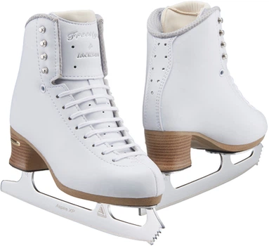 Коньки JACKSON Freestyle Aspire XP взрослые, Размер 9.0 W (40), белый, Freestyle-M-9