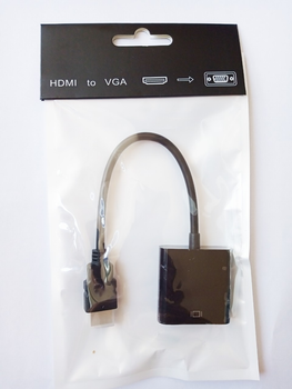 HDMI - VGA Перехідник HDMI в VGA конвертер адаптер ХДМІ на ВГА ...