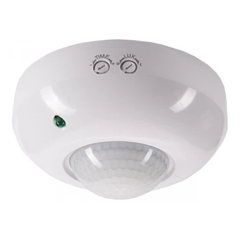 Датчик движения LUMANO белый НЛО (угол захвата 360°) IP44 LU-DD03