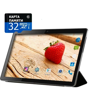 Планшет-телефон Hoozo MT116 2GB RAM Black + Чехол-книжка + Карта памяти 32GB