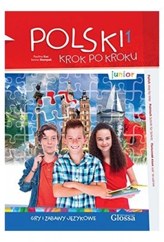 Дидактичні матеріали Polski, krok po kroku Junior 1 Gry i zabawy językowe