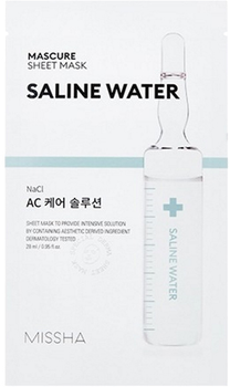 Маска для лица от воспалений Missha Mascure AC Care Solution Sheet Mask Saline Water 28 мл (8809581456570)