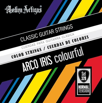 Цветные струны Medina Artigas Arco Iris 370 Normal Tension (1/2)