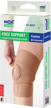 Бандаж на коленный сустав MedTextile фиксирующий L/XL 1 шт (4820137291319)