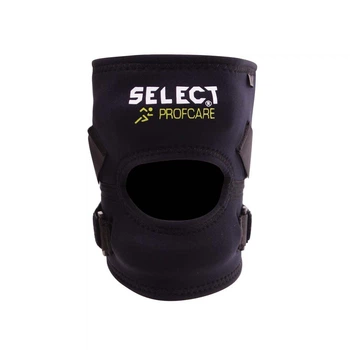 Наколенник SELECT 6207 Knee support for jumper's knee (228) черный/зеленый