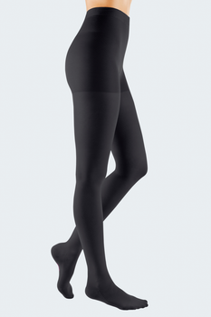 Компресійні колготки medi Duomed закритий носок 2 клас розмір L чорні (V210514000)