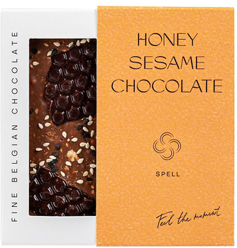 Шоколад Spell Dark&Milk Chocolate with Honey flavor & Sesame 100 г (4820207310780)