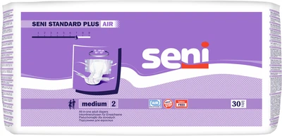 Підгузки для дорослих Seni Standard Plus Air medium 30 шт. (5900516693657)