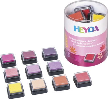 Набор чернильных подушечек Heyda 10 шт 204888471