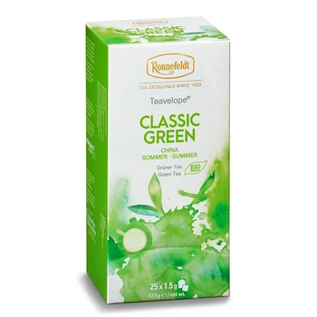 Чай Роннефельдт Зеленый Классический • Teavelope® Classic Green 25х1,5g