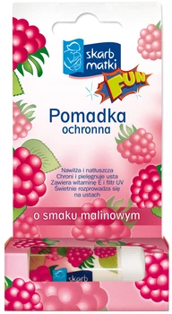 Помада Skarb Matki зі смаком малини 6.5 г (5901968019309)