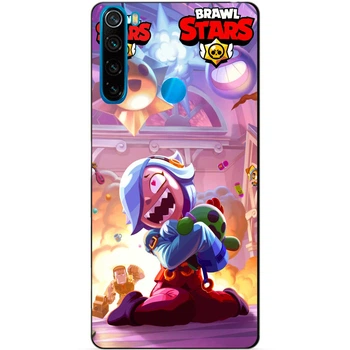 Силиконовый чехол бампер Candy для Xiaomi Redmi Note 8 Парк старр Колетт Бравл Старс
