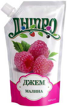Джем Дніпро Малина 250 г (4)