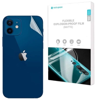 Антибликовая пленка на заднюю панель RockSpace Explosion-Proof Matte для iPhone 12 / iPhone 12 Pro