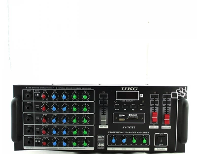Усилитель звука AMP 747+BT Bluetooth 2х150Вт USB порт