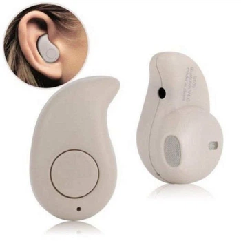 Гарнітура bluetooth мікро Heonyirry S530 бежевий