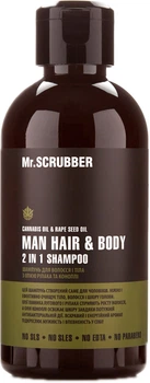 Мужской шампунь Mr.Scrubber Man 2in1 для волос и тела 250 г (4820200230474)