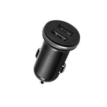 Зарядне автомобільне BOROFONE BZ5 CarPal (2USB 2.1A) Чорний