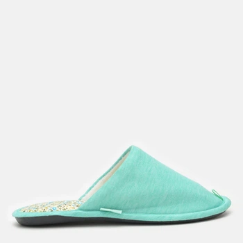 Жіночі домашні капці з закритим носком FX shoes 18030 36-37 23.5 см Блакитні (2820000009746)
