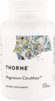Магний (цитрат/малат) Thorne Research Magnesium Citramate 90 капсул (693749272021)