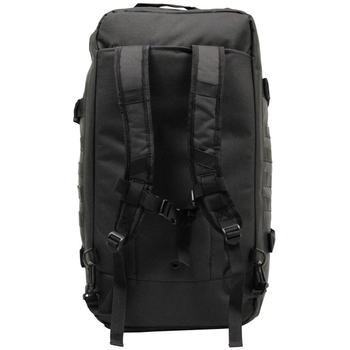 Тактичний дорожній рюкзак-сумка MFH" Travel " 48 літрів чорний (30655А)