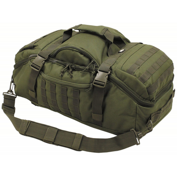 Тактический дорожный рюкзак-сумка MFH "Travel" 48 литров олива (30655B)