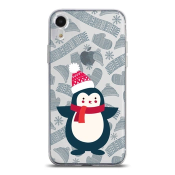 Чехол силиконовый для Apple iPhone (Симпатичный пингвиненок) Xr айфон silicone case (767628784)