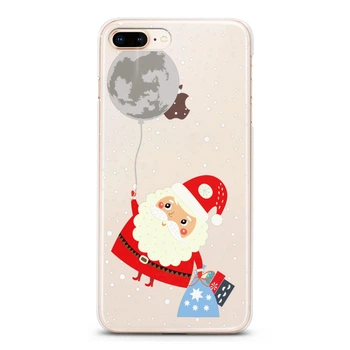 Чехол силиконовый для Apple iPhone (Смешной Санта Клаус) 8+ Plus айфон плюс silicone case (767555935)