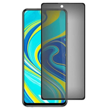 Защитное стекло с эффектом анти-шпион для Xiaomi Redmi Note 12 Pro 4G (Черный) Epik (190286)