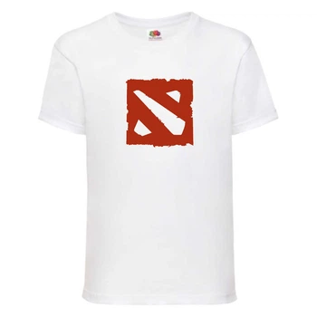 Футболка детская Дота 2 005 (DOTA 2) белая (DOT wh 005) 164 см